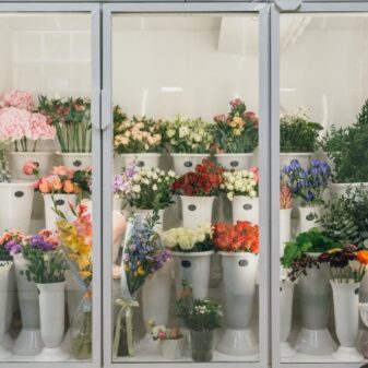 3 Display Door Floral Cooler