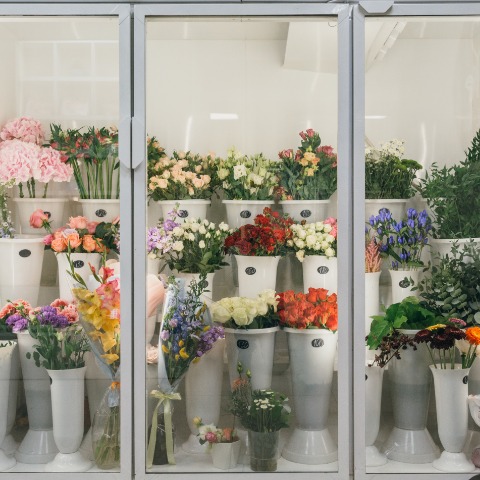 4 Display Door Floral Cooler